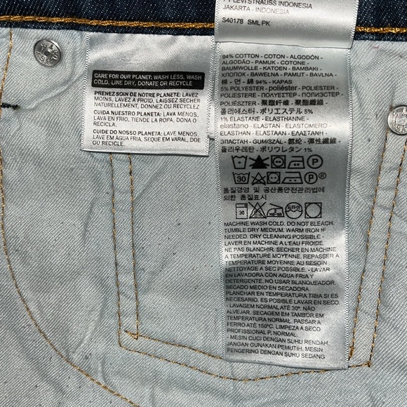 Levi's 527 Blue Bootcut Denim Jeans Classic Style size 38 - Picture 11 of 14